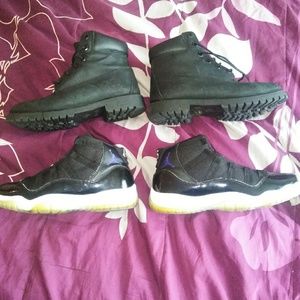 Jordan Space Jams Timberlands